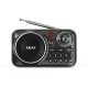 ΡΑΔΙΟΦΩΝΟ AKAI APR-500BK BLACK ME BLUETOOTH